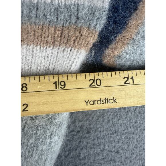 Wrap London Size 6 Women Wool Baby Alpaca Wool Blend Pullover Sweater Cropped - Picture 5 of 8